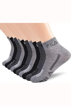 Fila Herren Racing Striped Quarter Socks (10 Pack) Viertelsocken, , Einheitsgre (10er Pack)