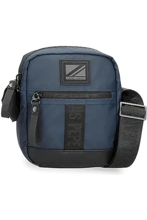 Pepe Jeans Hoxton Umhängetaschen und Kulturbeutel, Schwarz und , Polyester PU, verschiedene Größen, , Talla única, Hoxton Umhängetasche