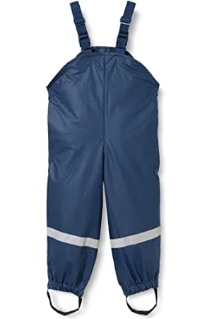 Playshoes Matschhose Regenlatzhose Ungefüttert Unisex Kinder Wind- und wasserdichte Regenhose Regenbekleidung, , 86