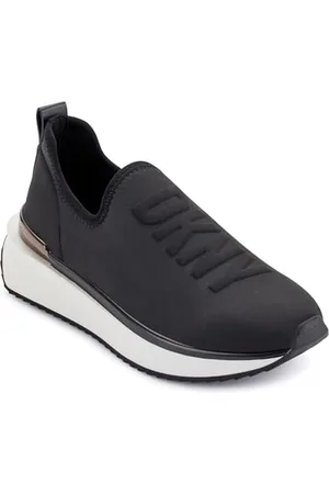 DKNY Damen Alona-Slip on Sneaker, Black, 36 EU