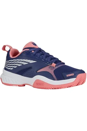 K-Swiss Damen SpeedEx HB Tennis Shoe, Estate Blue/White/Strawberry Ice, 38 EU