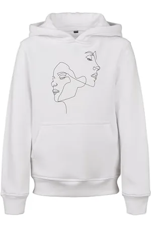 Mister Tee Damen Kids One Line Fit Hoody 110/116 White