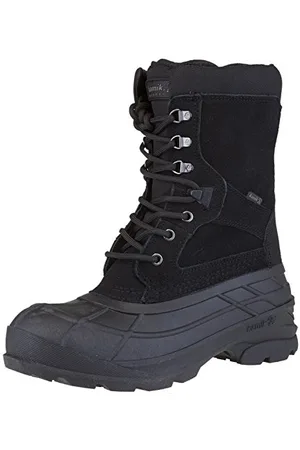 Kamik Herren Nation Plus Schneestiefel, (Black BLK), 42 EU
