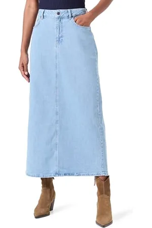 Object OBJELLEN MW Long Denim Skirt NOOS