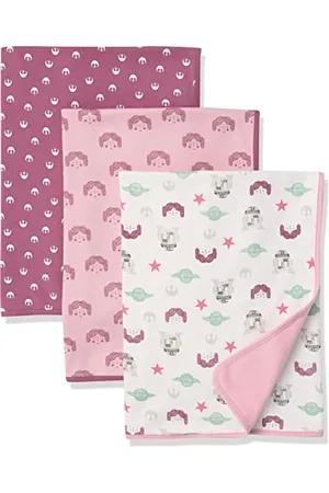 Amazon Disney | Marvel | Star Wars | Princess Unisex Baby Wickeltücher, 3er-Pack, , Einheitsgröße