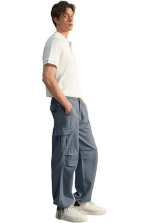 Trendyol Herren Gerade Lose Normale Taille Hose