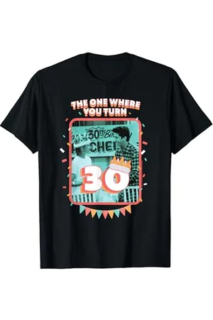 Friends Birthday The One Where You Turn 30 With Rachel, Ross T-Shirt