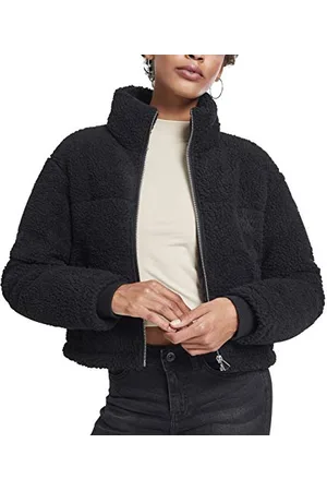 Urban classics Damen TB2447-Ladies Boxy Sherpa Puffer Jacket Jacke, , XX-Large