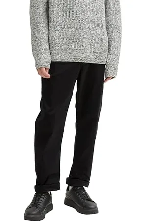 TOM TAILOR Herren Loose Tapered Fit Hose, , M