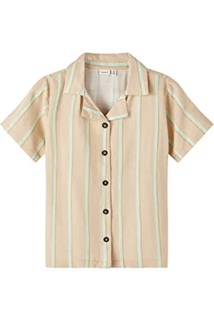 NAME IT Jungen NKMHESIMON SS Shirt Hemd, , 92
