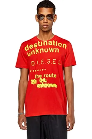 Diesel _T-DIEGOR-K63 MAGLIET_Shirt_Rot_XL