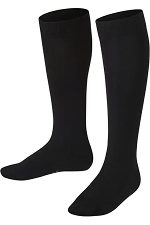 Falke Unisex Kinder Kniestrümpfe Family K Kh nachhaltige Baumwolle lang einfarbig 1 Paar, , 27-30