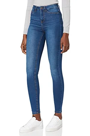 Noisy May Damen Skinny Fit Jeans High Waist Denim Pants Stretch Basic Hose NMCALLIE