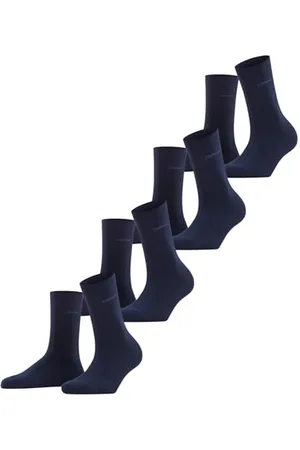 ESPRIT Damen Socken Solid W So Baumwolle einfarbig Multipack, , 36-41