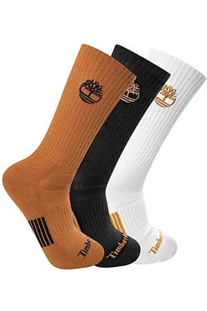 Timberland Herren Half Cushioned Crew-Socken, , Medium (3er Pack)