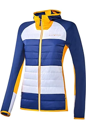 Black Crevice Damen wattierte Hybrid Jacke, , 42