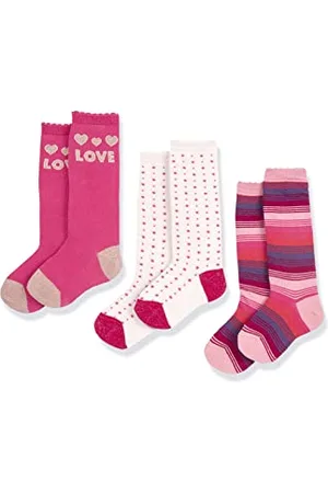 chicco Set Kniestrümpfe aus Baumwolle, Strümpfe Unisex Kinder, , 18 monate - 2 jahre (pack of 3)