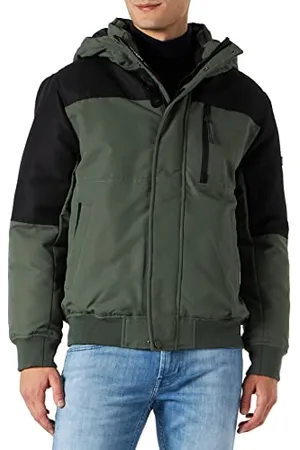 Tommy Hilfiger Herren TJM Colorblock TECH Bomber DM0DM15125 Gepolsterte Mäntel, , L