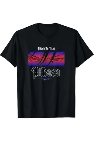Attack on Titan Mikasa Eyes Survey Corps Big Panel Manga T-Shirt