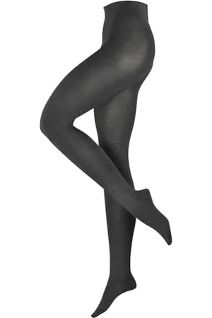 ESPRIT Damen Strumpfhose Plain W Ti Baumwolle Wolle einfarbig 1 Stück, , 42-44
