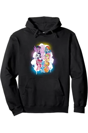 My Little Pony Mane Six Rainbow Dash Pinkie Pie Pullover Hoodie