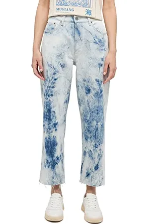 Mustang Damen Style Brooks Straight 7/8 Jeans, , 33W / 30L