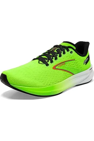 Brooks Herren Hyperion Sneaker, Green Gecko/Red Orange/White, 41 EU