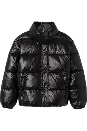 NAME IT Mädchen Nkfmonna Puffer Jacket Jacke, Black, 116
