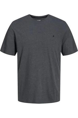 JACK & JONES Male T-Shirt Plus Einfarbig T-Shirt