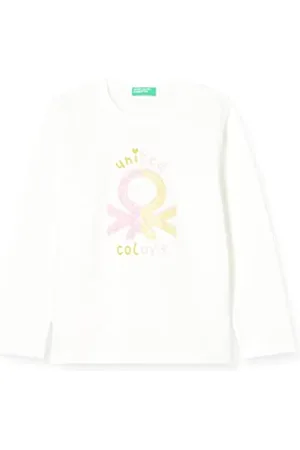 Benetton Mädchen Langarmshirt G/C M/L 3J70C15BY, , 68
