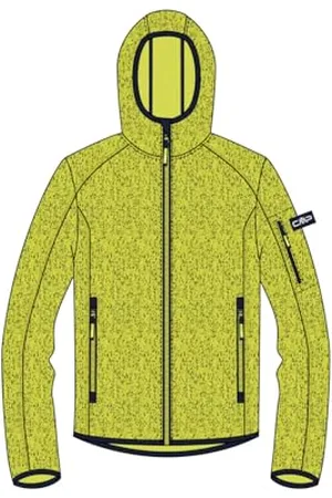 CMP Unisex Kinder Strickjacke mit Fester Kapuze, , 104