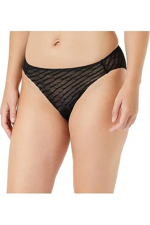 Sloggi Damen ZERO Lacy H High leg, BLACK, L