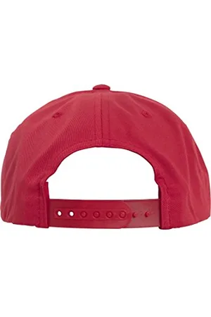 Flexfit Kinder 6308-Pro-Style Twill Snapback Youth Cap Kape, red, B (Ages 6-14)