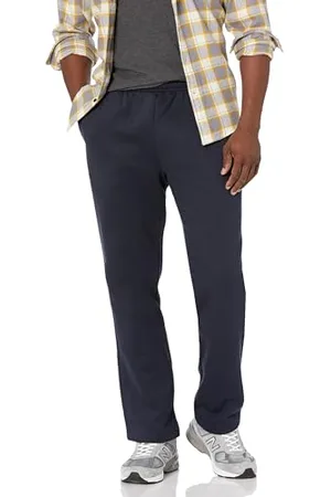 Amazon Herren Fleece-Jogginghose mit offenem Saum (erhältlich in Übergrößen), , M