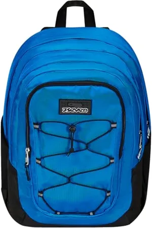 7 for all Mankind Imovepack Rucksack mit Doppelfach, , mit Trinkflaschenhalter, für Schule und Reisen, mittlere und obere Fächer, Kinder und Jugendliche, , Taglia unica, schulisch