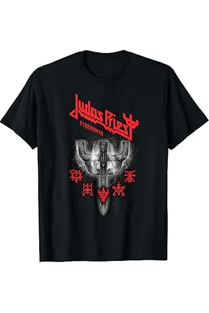 Judas Priest – Firepower Emblem Symbols T-Shirt