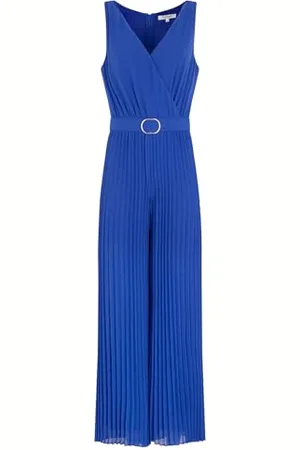 Morgan Lockerer Jumpsuit mit plissierten Beinen 36