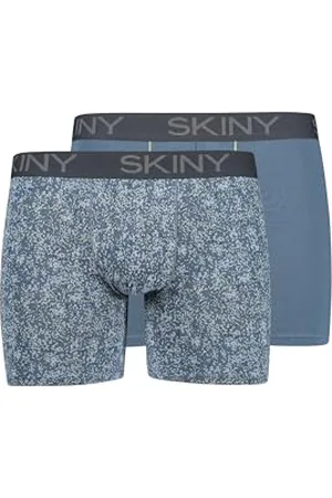 Skiny Herren Pant Long Leg 2er Pack Unterwäsche, , standart