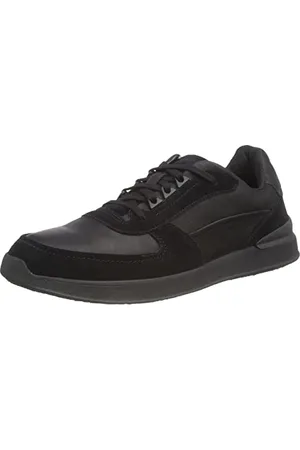 Clarks Herren RaceLite Move Sneaker, Black, 40 EU