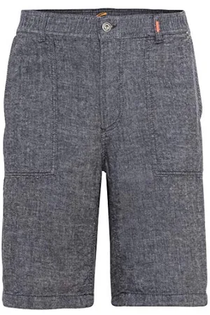 Camel Active Herren Bermudas leichte Chino Shorts, dunkel Blau, 32W