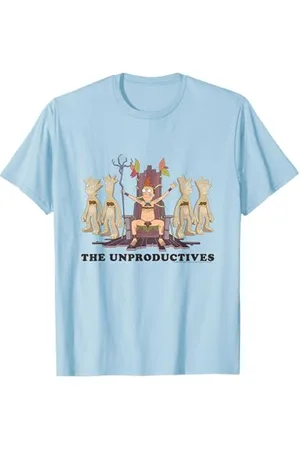 Rick and Morty The Unproductives T-Shirt