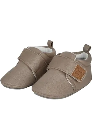 Sterntaler Krabbelschuhe uni - Baby Schuhe aus Canvas mit Klettverschluss - Baby und Kleinkind Hausschuh - aufgenähte Sternen Sohle rutschfest - Unisex Sneaker mit Jersey Futter, , Größe 22