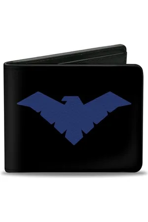 Buckle Unisex-Erwachsene Bifold Wallet Nightwing Zweifalten-Geldbörse, , 10.1 cm x 8.89 cm