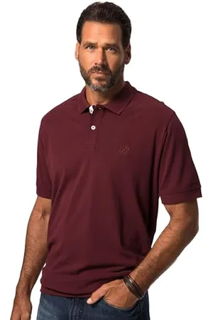 JP 1880 Herren große Größen Übergrößen Menswear L-8XL Polo-Shirt, Bauchfit, Halbarm, Piqué, bis 8 XL 8XL 825344358-8XL