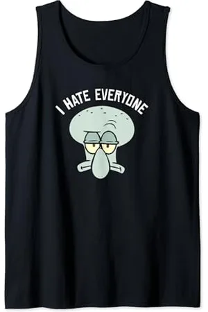 Spongebob Squidward Ich hasse jeden Tank Top