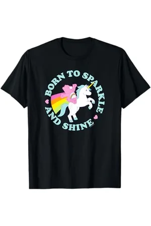 Care Bears Cheer Bear Unicorn Born To Sparkle And Shine T-Shirt