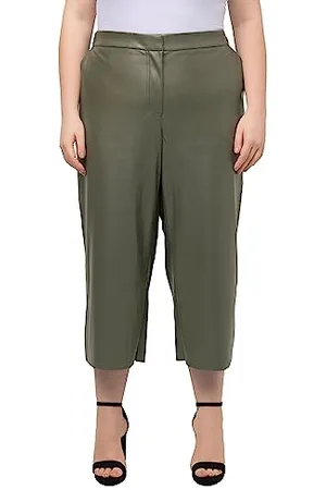 Ulla Popken Damen Hose 800679 Culotte, , 56W / 32L