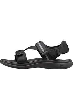 Helly Hansen Herren Sandefjord Sandal Platform, Black/Charcoal, 40 EU