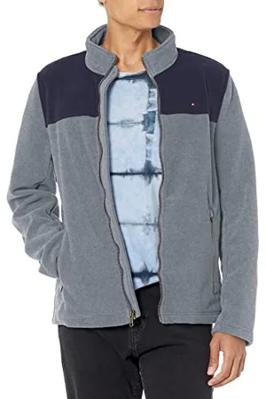 Tommy Hilfiger Herren Lightweight Polar Fleece Jacket Fleecejacke, , XXL