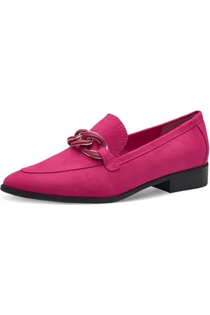 Marco Tozzi Damen Slipper mit Blockabsatz Elegant, Rosa , 39 EU